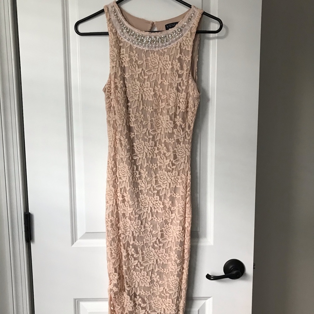 Long Lace Dress